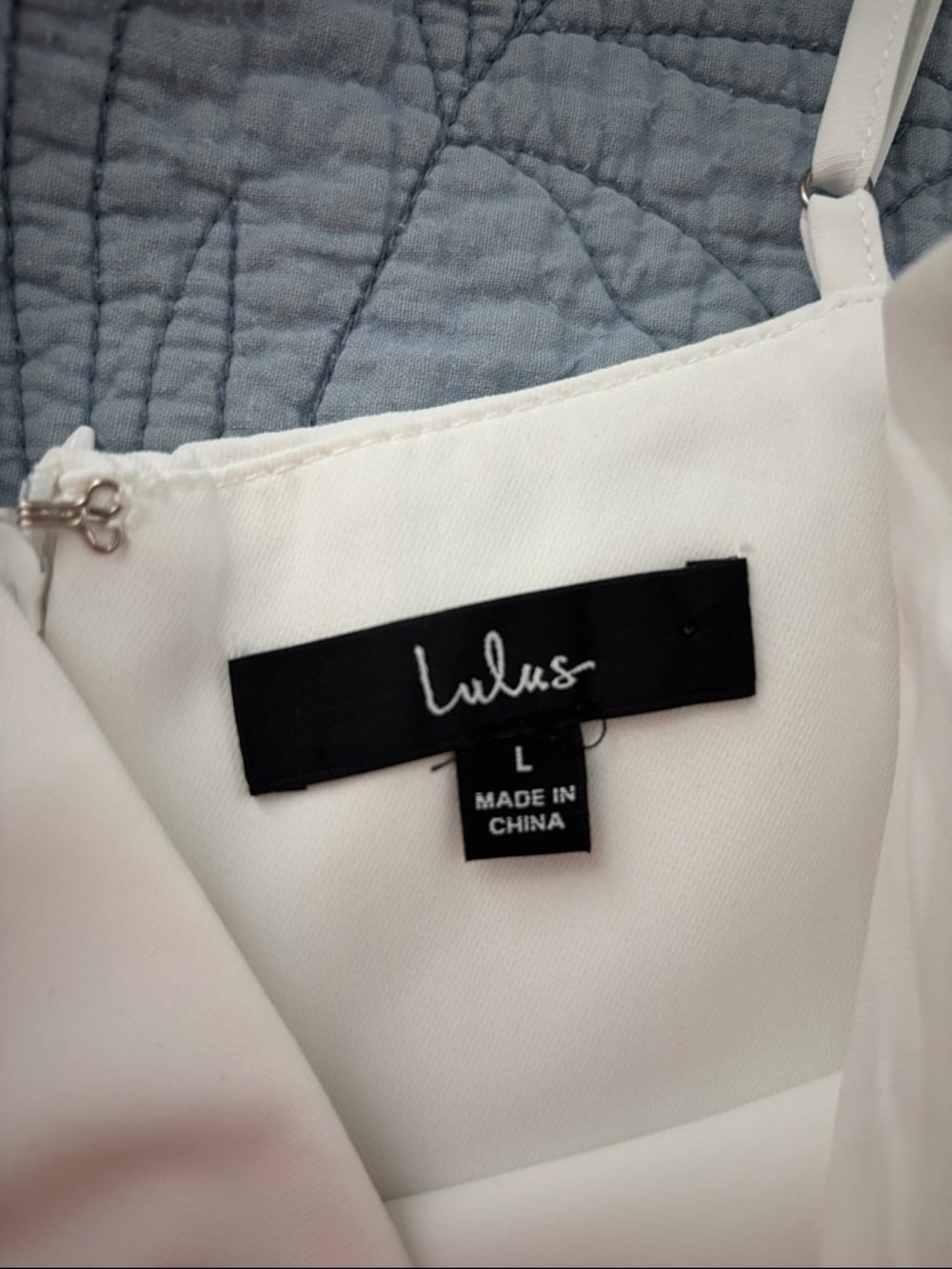 Lulus Reinette White Midi Dress - Size L - Picture 3 of 3
